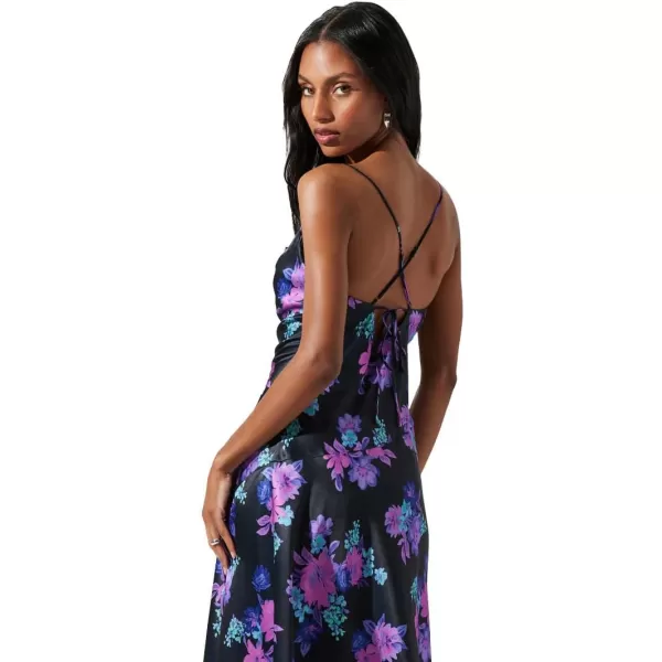 ASTR the label Womens Gaia DressPurple Floral Multi