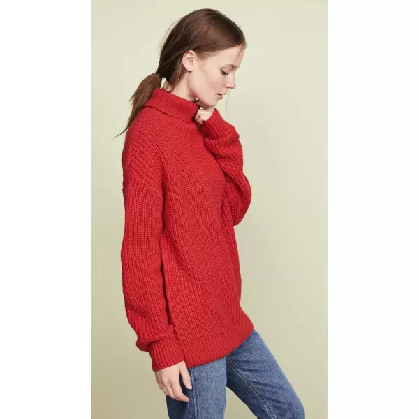 ASTR the label Womens Sepulveda SweaterCherry Red