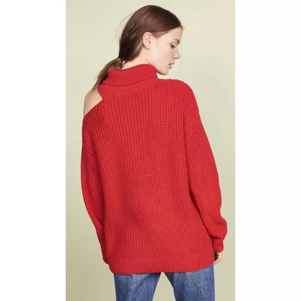 ASTR the label Womens Sepulveda SweaterCherry Red