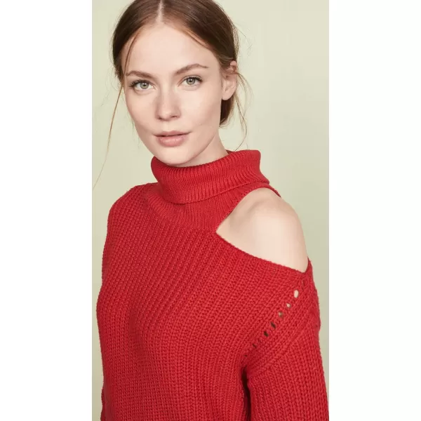 ASTR the label Womens Sepulveda SweaterCherry Red