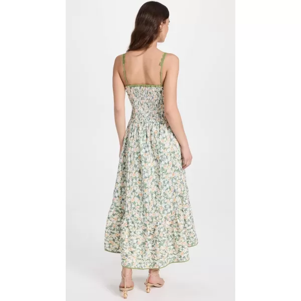 ASTR the label Womens Yamila DressOlive Yellow Floral