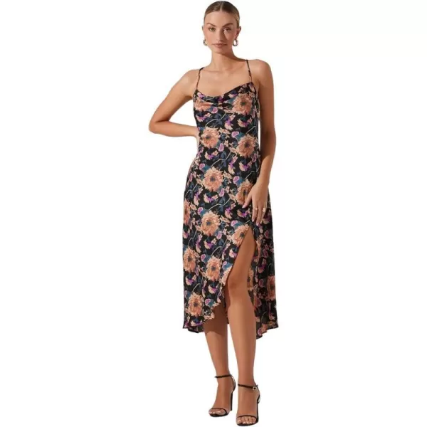 ASTR the label Womens Gaia DressBlack Tan Floral