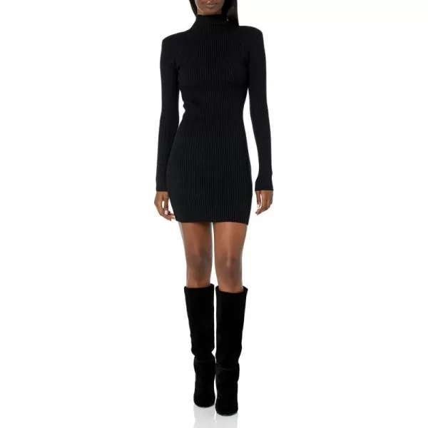 ASTR the label Womens Gwendolyn Sweater DressBlack