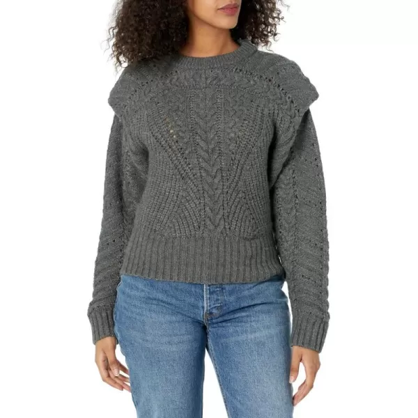 ASTR the label Womens Tabitha SweaterTeal Charcoal