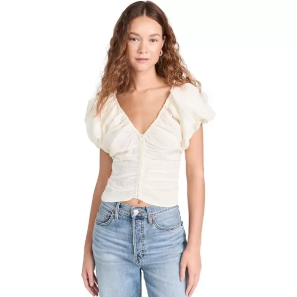 ASTR the label Womens Tameka TopOffwhite