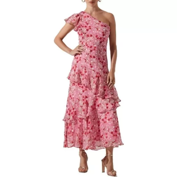 ASTR the label Womens Victoriana DressPink Red Floral