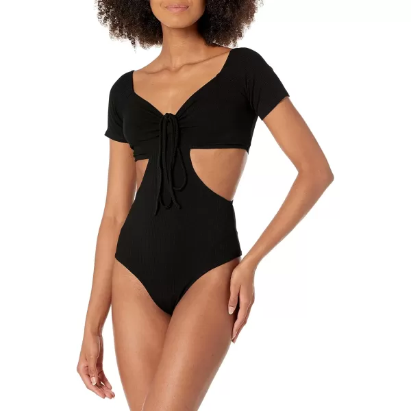 ASTR the label womens Womens Monterey BodysuitBlack