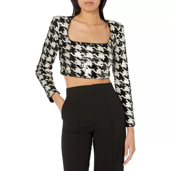 ASTR the label Womens Darby TopBlack White