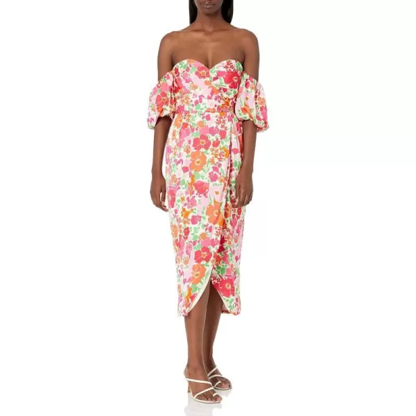 ASTR the label Womens Zurina DressPink Floral