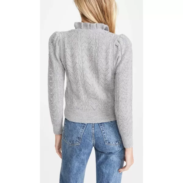 ASTR the label Womens Sally Long Sleeve Mock Neck Pointelle SweaterASTR the label Womens Sally Long Sleeve Mock Neck Pointelle Sweater