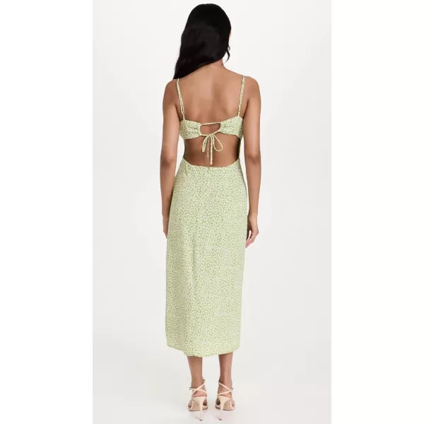 ASTR the label Womens Verana DressGreen Ditsy