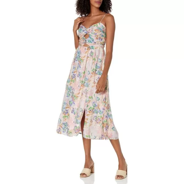 ASTR the label Womens Emine DressPink Blue Floral