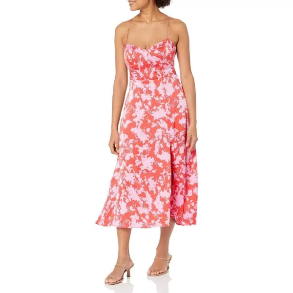 ASTR the label Womens Gala DressRed Pink Floral