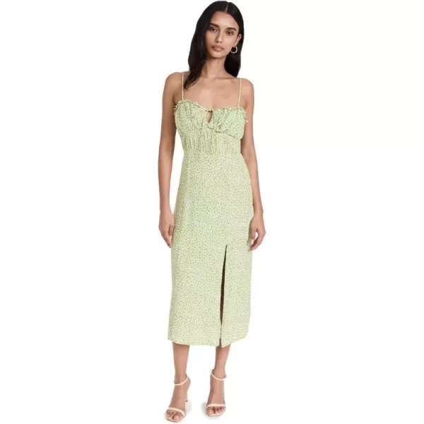 ASTR the label Womens Verana DressGreen Ditsy