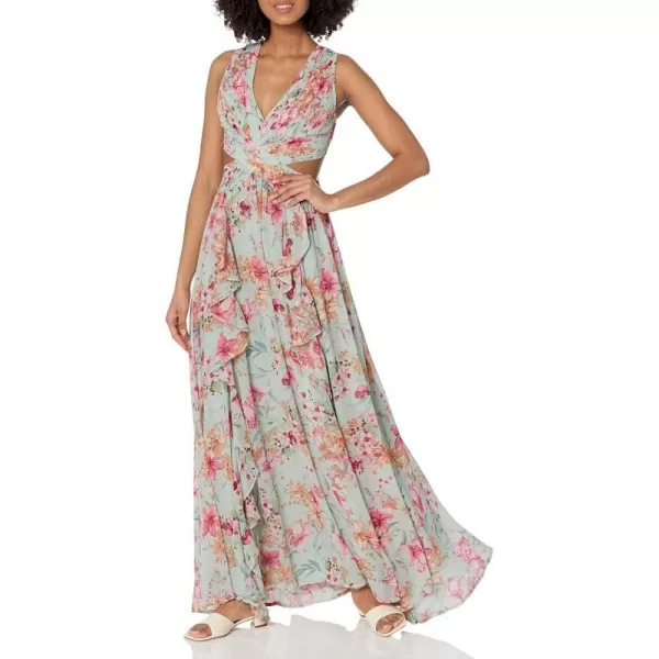 ASTR the label Womens Noya DressAqua Pink Floral