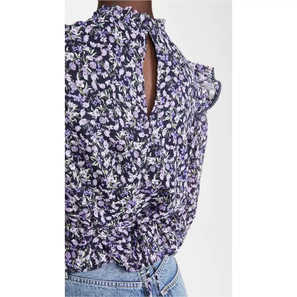 ASTR the label Womens Alcott TopNavypurple Multi Floral