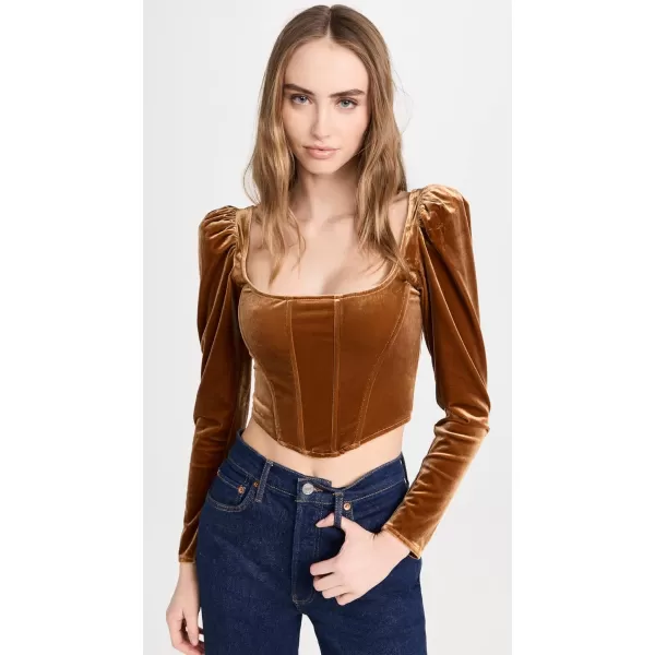 ASTR the label Womens Ashbury TopGold