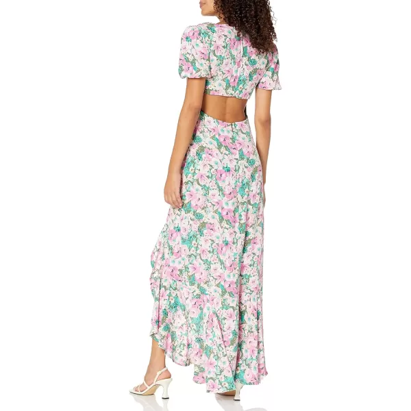 ASTR the label Womens Dayanara DressGreen Pink Floral