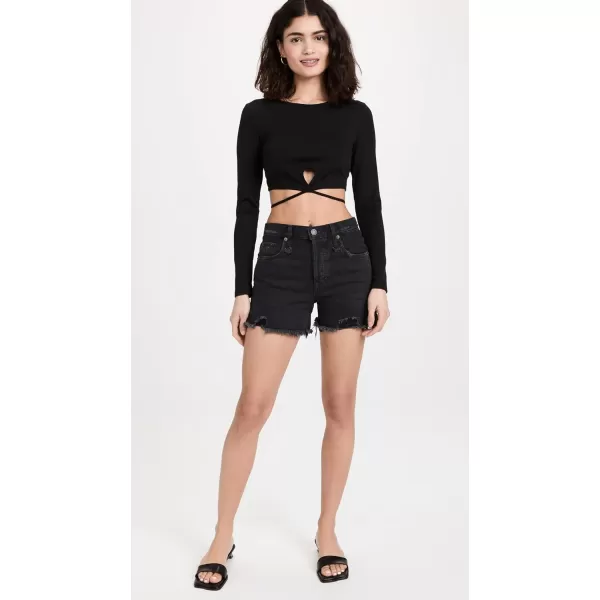 ASTR the label Womens Elania Crop TopBlack