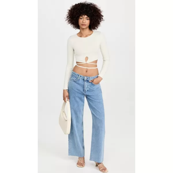 ASTR the label Womens Elania Crop TopBone