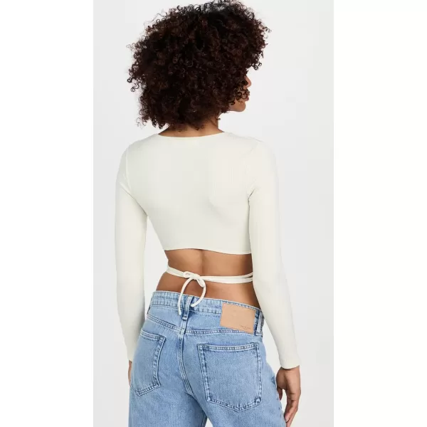 ASTR the label Womens Elania Crop TopBone