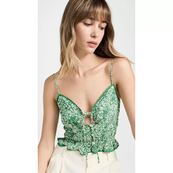 ASTR the label Womens Keili TopGreen Floral