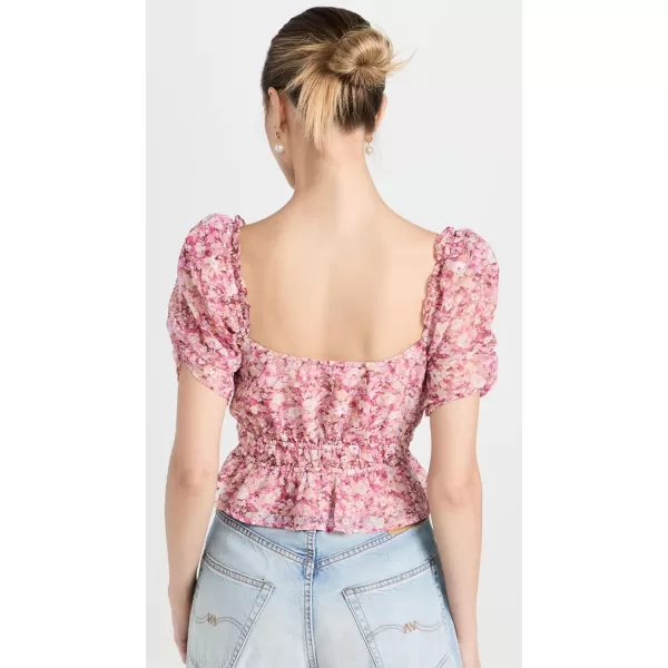 ASTR the label Womens Nayeli TopPink Floral