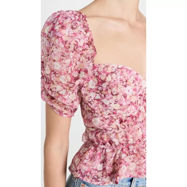 ASTR the label Womens Nayeli TopPink Floral