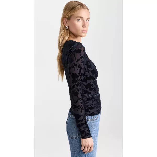 ASTR the label Womens Ren TopMidnight Blue