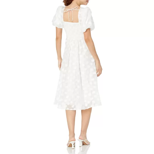 ASTR the label Womens Sandy DressWhite Jacquard