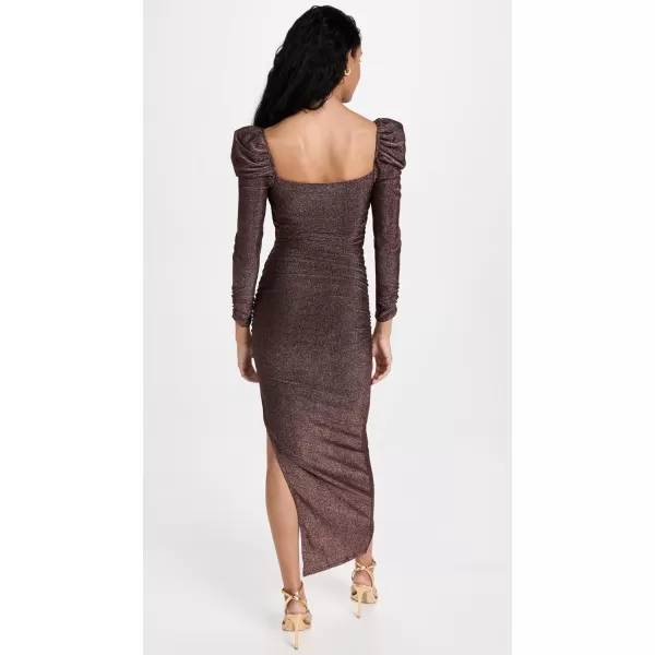 ASTR the label Womens Vanozza DressBrown Metallic