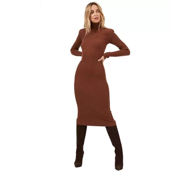 ASTR the label Womens Abilene Sweater DressNutmeg