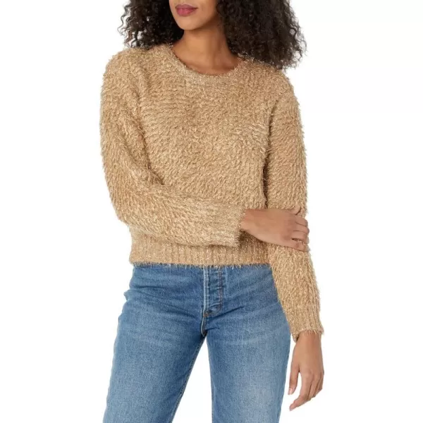 ASTR the label Womens Alma SweaterTaupe Gold