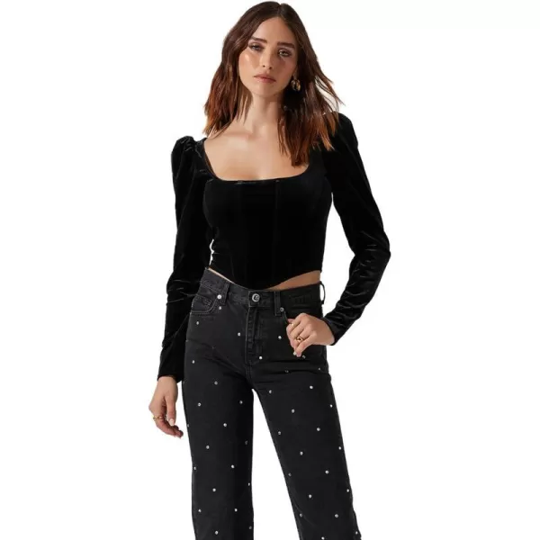 ASTR the label Womens Ashbury TopBlack