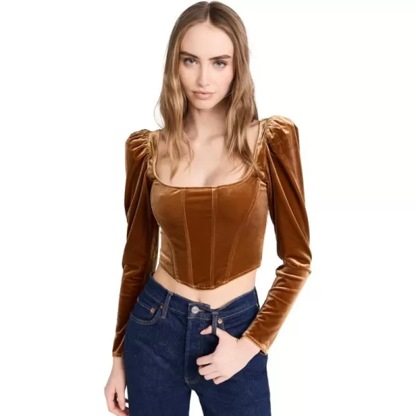 ASTR the label Womens Ashbury TopGold