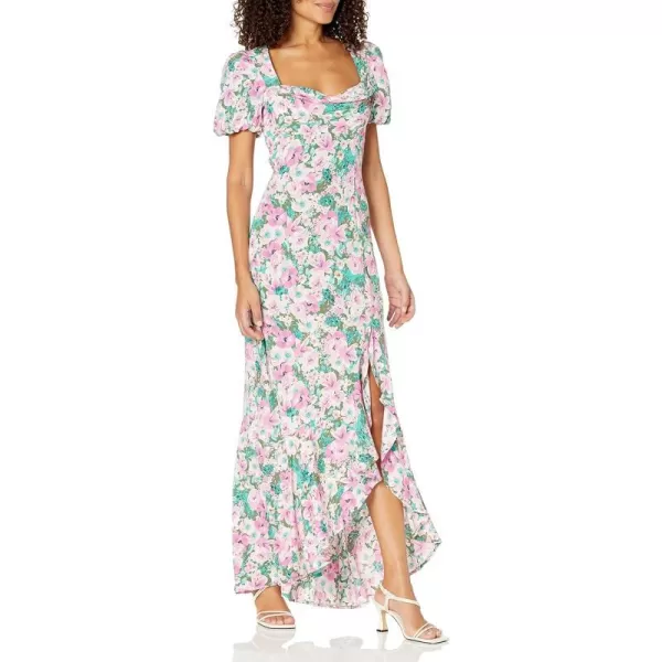 ASTR the label Womens Dayanara DressGreen Pink Floral