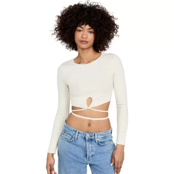 ASTR the label Womens Elania Crop TopBone