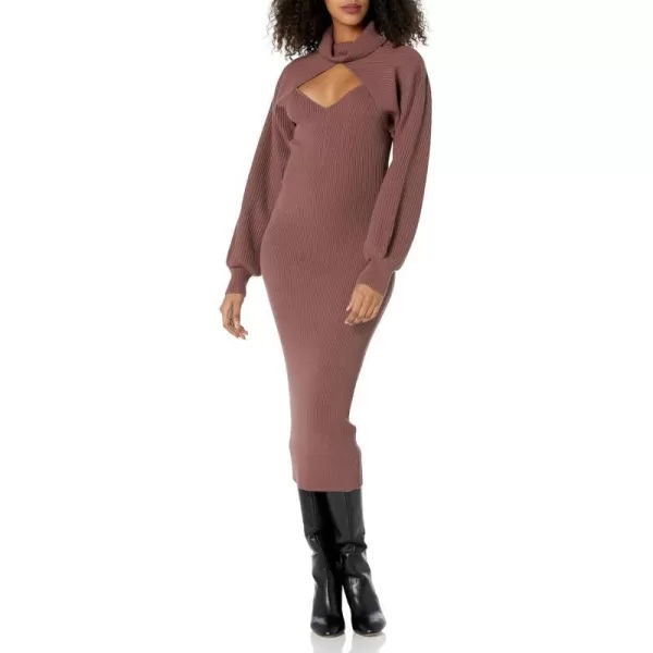 ASTR the label Womens Jodie Sweater DressMauve