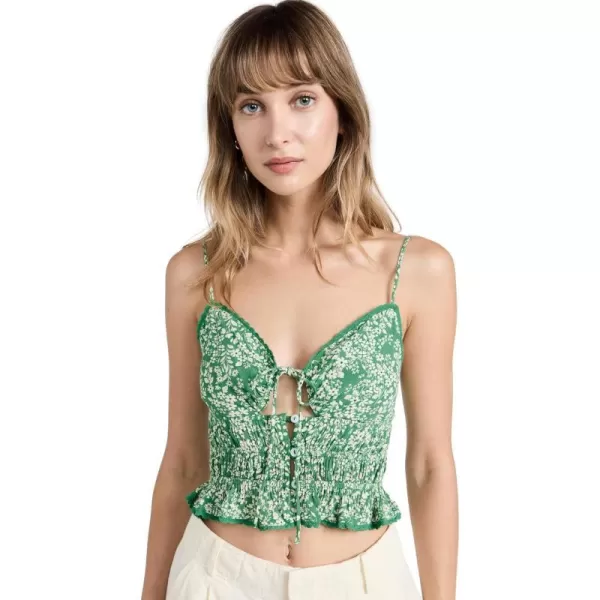 ASTR the label Womens Keili TopGreen Floral