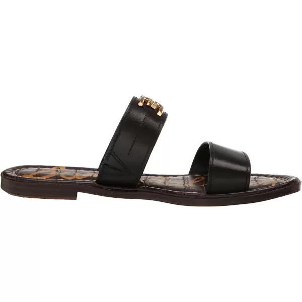 Sam Edelman Womens Gilles Flat SandalBlack Leather