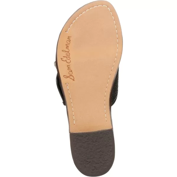 Sam Edelman Womens Gracyn Flat SandalBlack Raffia