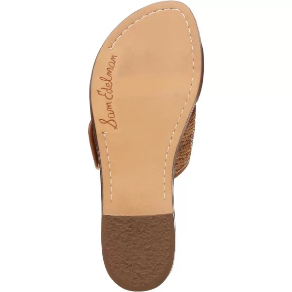 Sam Edelman Womens Gracyn Flat SandalCuoio Weave