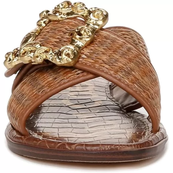 Sam Edelman Womens Gracyn Flat SandalCuoio Weave
