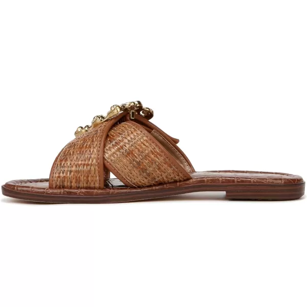 Sam Edelman Womens Gracyn Flat SandalCuoio Weave