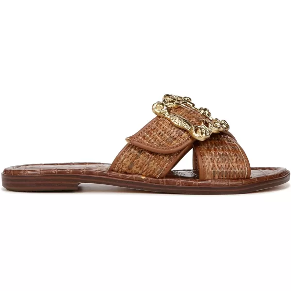 Sam Edelman Womens Gracyn Flat SandalCuoio Weave