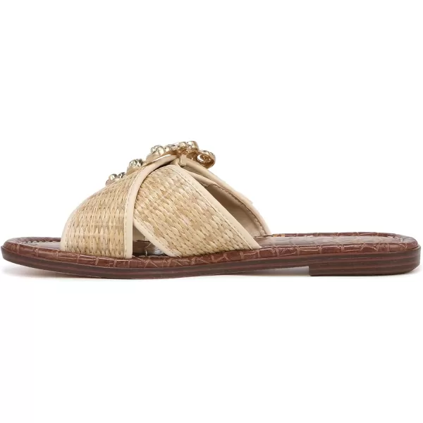 Sam Edelman Womens Gracyn Flat SandalDark Natural