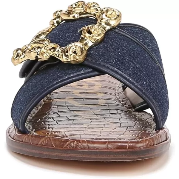 Sam Edelman Womens Gracyn Flat SandalHudson Navy