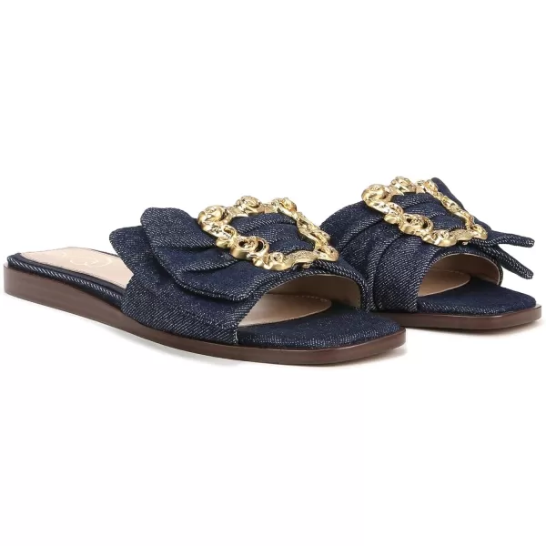 Sam Edelman Womens Ivana Flat SandalHudson Navy