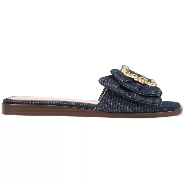 Sam Edelman Womens Ivana Flat SandalHudson Navy