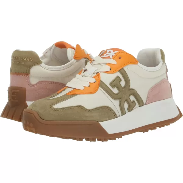 Sam Edelman Womens Langley SneakerKhaki Multi